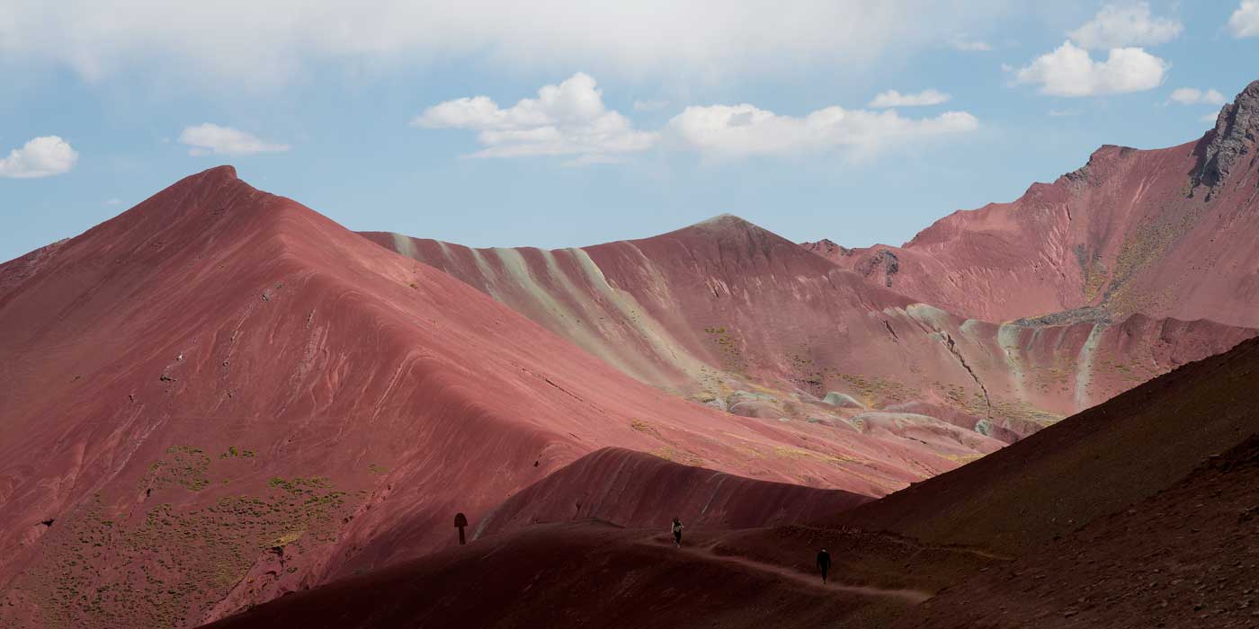 montaña de colores