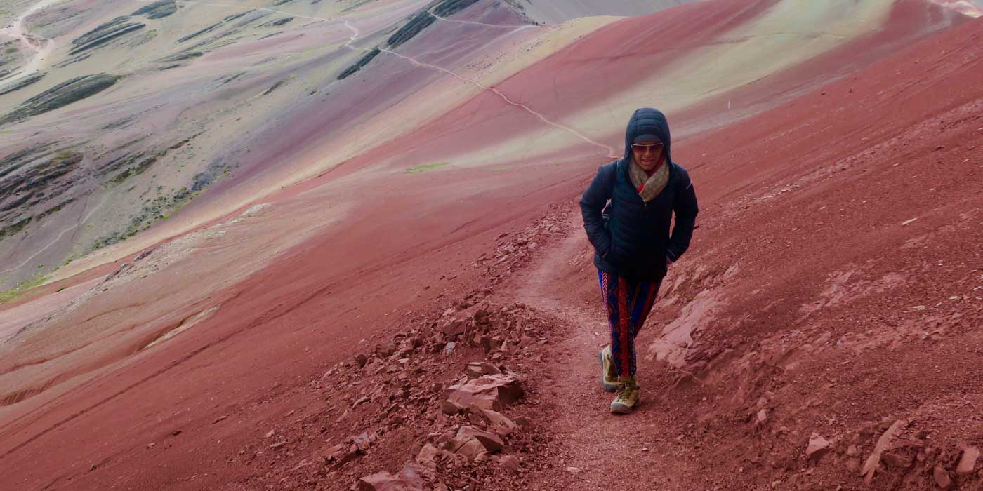 montaña de colores